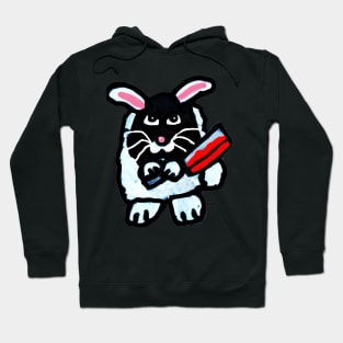 Evil Bunny Executioner Hoodie